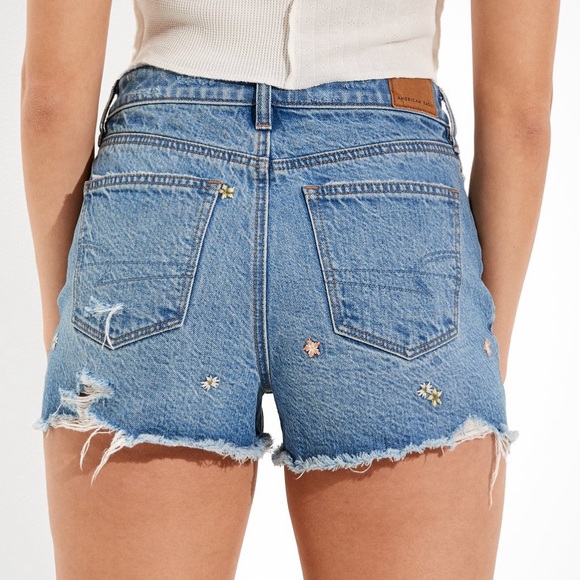 AE Denim Mom Shorts - Picture 2 of 4